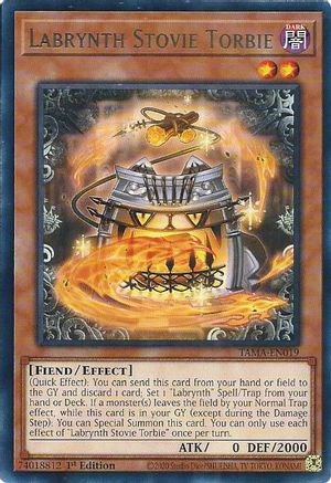 Image of Labrynth Stovie Torbie (TAMA-EN019) - Tactical Masters 1st Edition