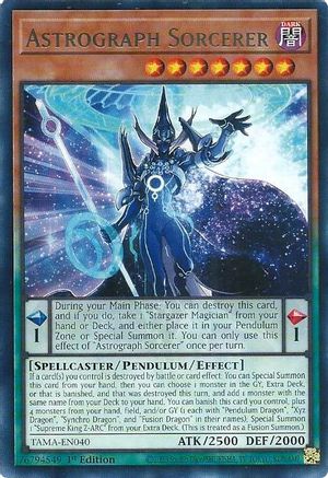 Image of Astrograph Sorcerer (TAMA-EN040) - Tactical Masters 1st Edition