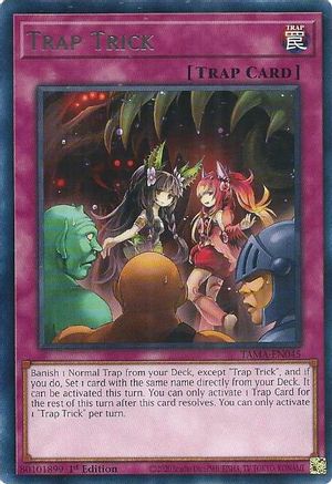 Image of Trap Trick (TAMA-EN045) - Tactical Masters 1st Edition
