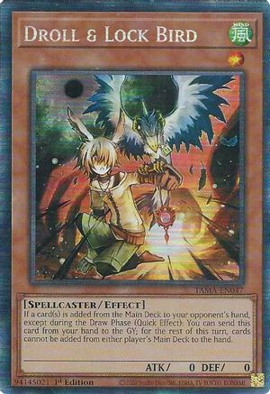 Image of Droll & Lock Bird (CR) (TAMA-EN047) - Tactical Masters 1st Edition