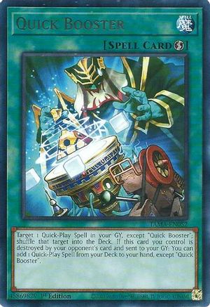 Image of Quick Booster (TAMA-EN052) - Tactical Masters 1st Edition