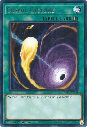 Image of Cosmic Cyclone (TAMA-EN053) - Tactical Masters 1st Edition
