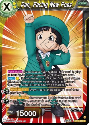 Image of Pan, Facing New Foes (BT18-095) - Promotion Cards