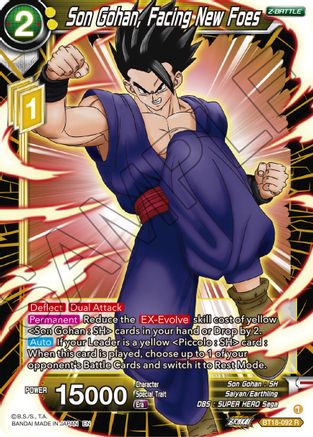 Image of Son Gohan, Facing New Foes (BT18-092) - Dawn of the ZLegends