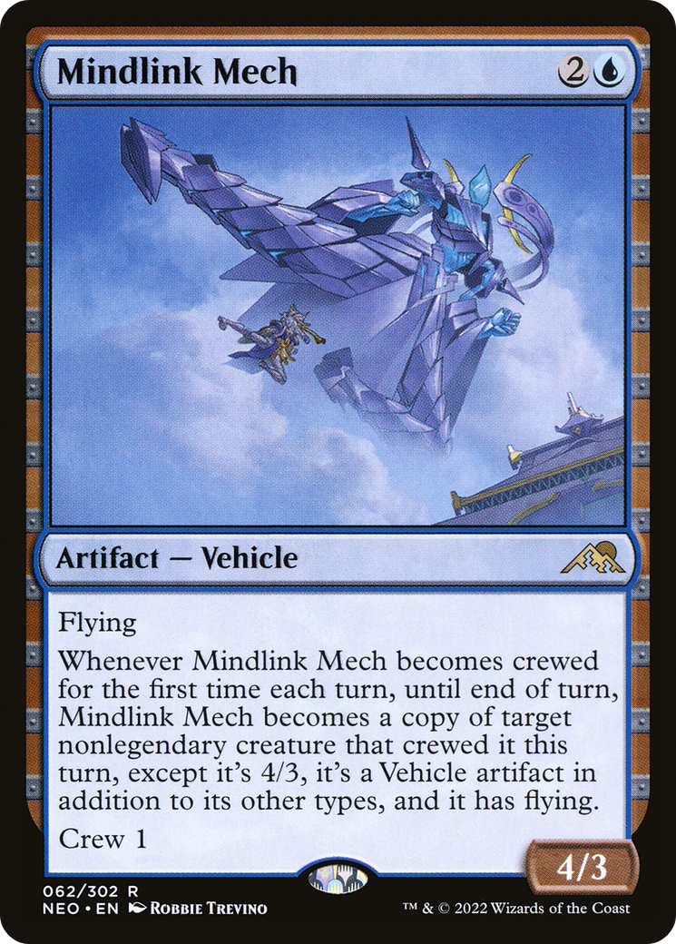 Image of Mindlink Mech (NEO-062) - Kamigawa: Neon Dynasty