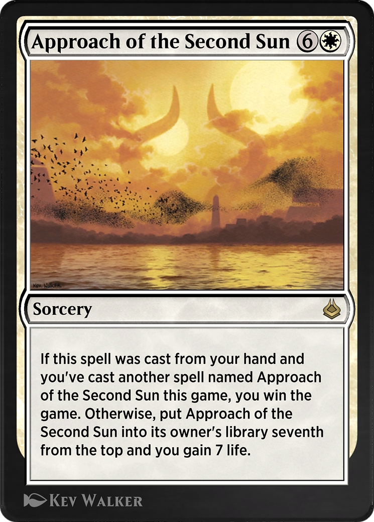 Image of Approach of the Second Sun (AKR-004) - Amonkhet Remastered