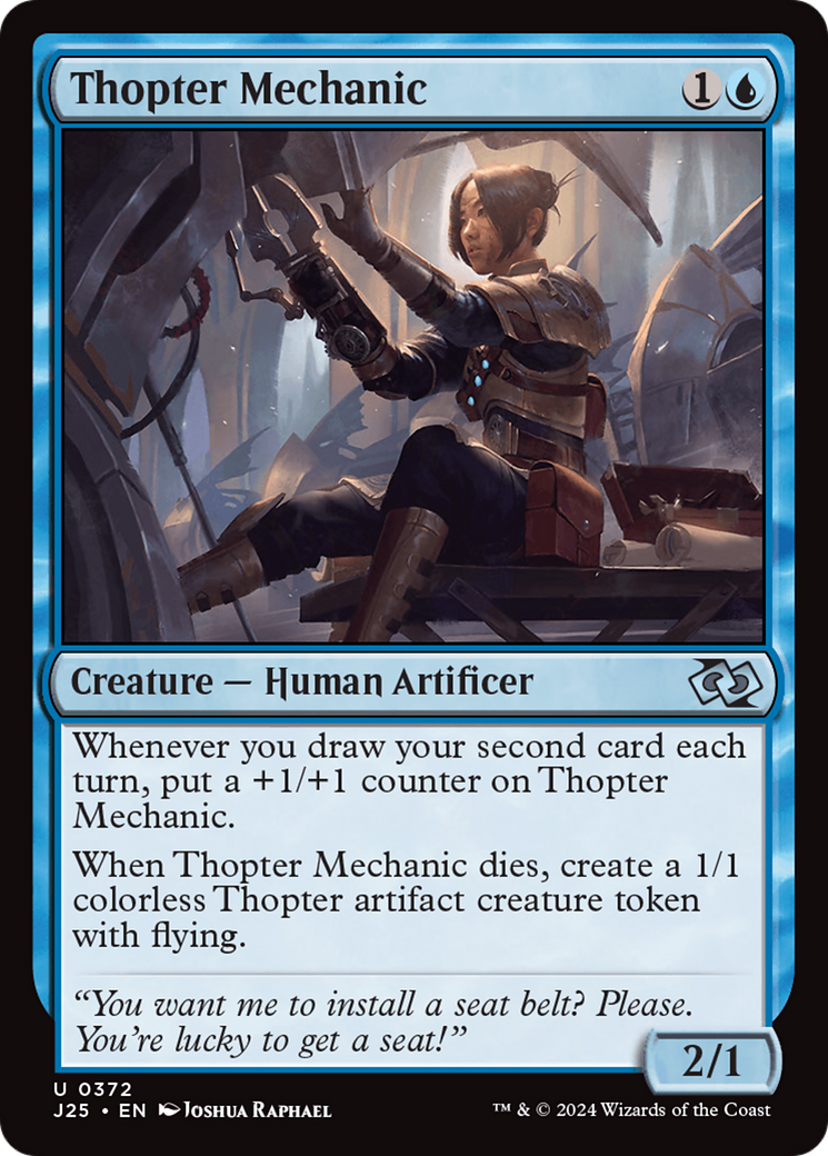 Image of Thopter Mechanic (J25-372) - Foundations Jumpstart