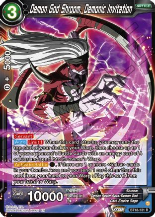 Image of Demon God Shroom, Demonic Invitation (BT18-131) - Dawn of the ZLegends