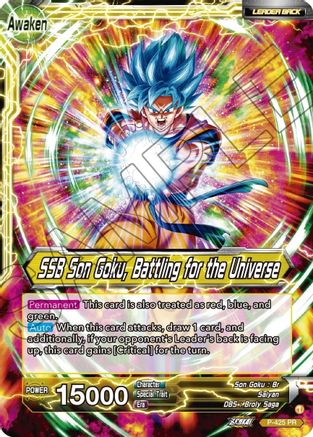 Image of Son Goku // SSB Son Goku, Battling for the Universe (P-425) - Promotion Cards