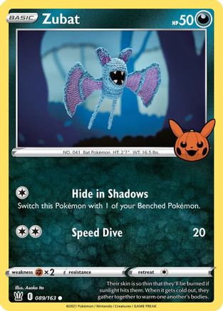 Image of Zubat 089/163  Trick or Trade BOOster Bundle - Promo