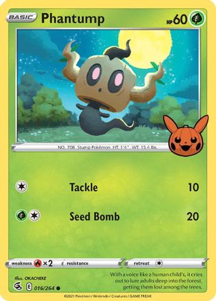Image of Phantump 016/264  Trick or Trade BOOster Bundle - Promo