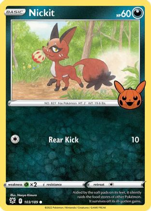 Image of Nickit 103/189  Trick or Trade BOOster Bundle - Promo