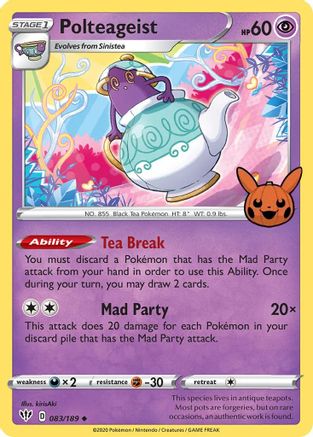 Image of Polteageist 083/189  Trick or Trade BOOster Bundle - Promo