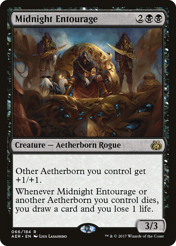 Image of Midnight Entourage (AER-066) - Aether Revolt