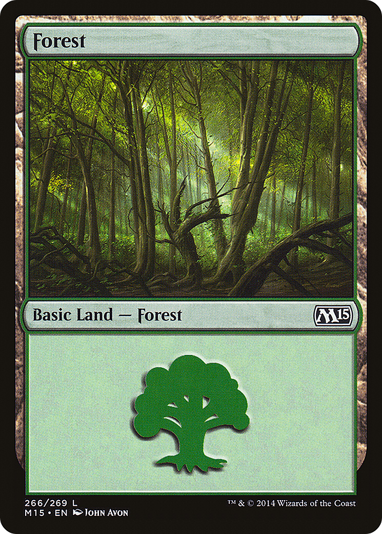 Image of Forest (266) (M15-266) - Magic 2015