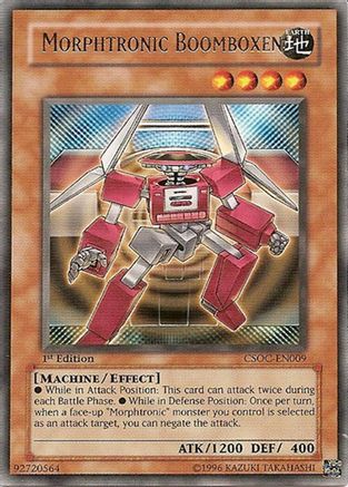 Image of Morphtronic Boomboxen (CSOC-EN009) - Crossroads of Chaos 1st Edition