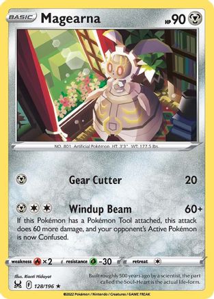 Image of Magearna 128/196  - Reverse Holofoil SWSH11 Lost Origin - Rare