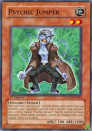 Image of Psychic Jumper (CSOC-EN023) - Crossroads of Chaos 1st Edition