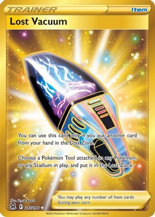 Image of Lost Vacuum (Secret) 217/196  - Holofoil SWSH11 Lost Origin - Secret Rare
