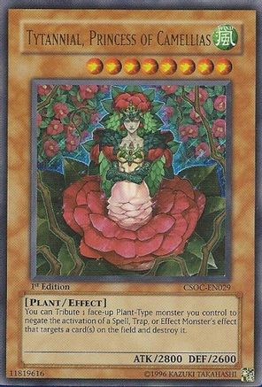 Image of Tytannial, Princess of Camellias (CSOC-EN029) - Crossroads of Chaos 1st Edition