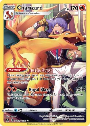 Image of Charizard TG03/TG30  - Holofoil SWSH11 Lost Origin Trainer Gallery - Ultra Rare