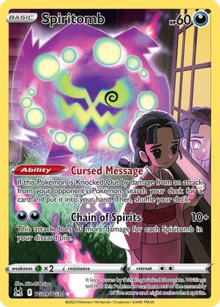 Image of Spiritomb TG09/TG30  - Holofoil SWSH11 Lost Origin Trainer Gallery - Ultra Rare