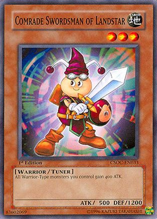 Image of Comrade Swordsman of Landstar (CSOC-EN033) - Crossroads of Chaos 1st Edition