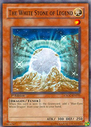 Image of The White Stone of Legend (CSOC-EN035) - Crossroads of Chaos 1st Edition
