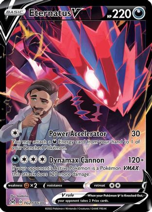 Image of Eternatus V TG21/TG30  - Holofoil SWSH11 Lost Origin Trainer Gallery - Ultra Rare