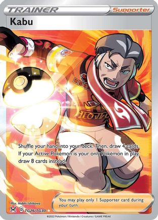 Image of Kabu TG26/TG30  - Holofoil SWSH11 Lost Origin Trainer Gallery - Ultra Rare