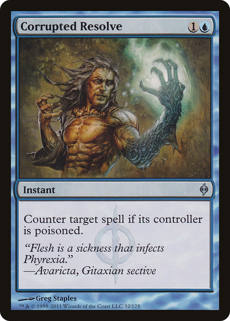 Image of Corrupted Resolve (NPH-032) - New Phyrexia