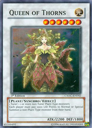 Image of Queen of Thorns (CSOC-EN042) - Crossroads of Chaos 1st Edition