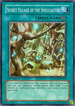 Image of Secret Village of the Spellcasters (CSOC-EN061) - Crossroads of Chaos 1st Edition