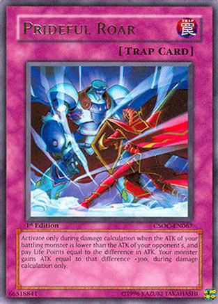 Image of Prideful Roar (CSOC-EN067) - Crossroads of Chaos Unlimited