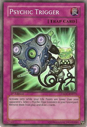 Image of Psychic Trigger (CSOC-EN073) - Crossroads of Chaos 1st Edition