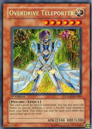 Image of Overdrive Teleporter (CSOC-EN083) - Crossroads of Chaos Unlimited