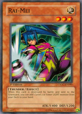 Image of Rai-Mei (CSOC-EN085) - Crossroads of Chaos 1st Edition