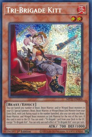 Image of Tri-Brigade Kitt (MP22-EN006) - 2022 Tin of the Pharaoh's Gods 1st Edition