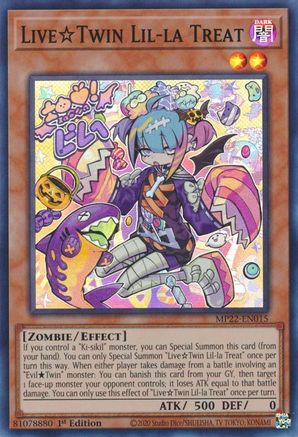Image of Live Twin Lil-la Treat (MP22-EN015) - 2022 Tin of the Pharaoh's Gods 1st Edition