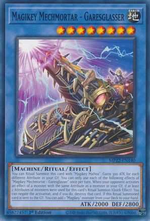 Image of Magikey Mechmortar - Garesglasser (MP22-EN140) - 2022 Tin of the Pharaoh's Gods 1st Edition