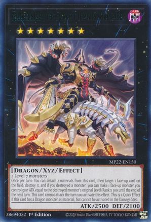 Image of Voloferniges, the Darkest Dragon Doomrider (MP22-EN150) - 2022 Tin of the Pharaoh's Gods 1st Edition