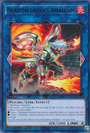 Image of Heavymetalfoes Amalgam (MP22-EN027) - 2022 Tin of the Pharaoh's Gods 1st Edition