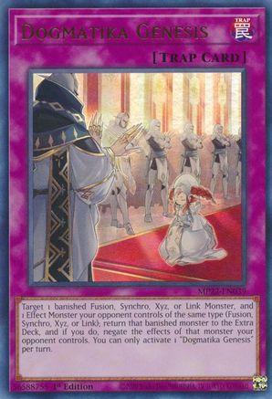 Image of Dogmatika Genesis (MP22-EN039) - 2022 Tin of the Pharaoh's Gods 1st Edition