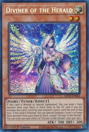 Image of Diviner of the Herald (MP22-EN056) - 2022 Tin of the Pharaoh's Gods 1st Edition