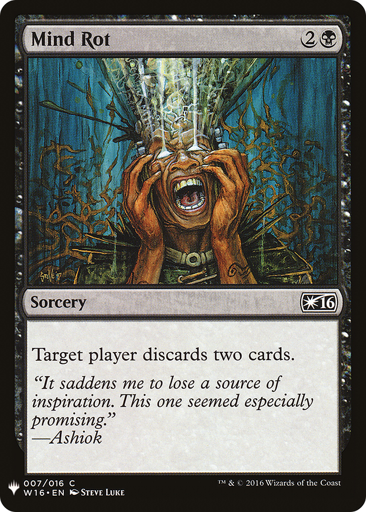 Image of Mind Rot (LIST-007) - The List