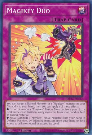 Image of Magikey Duo (MP22-EN167) - 2022 Tin of the Pharaoh's Gods 1st Edition