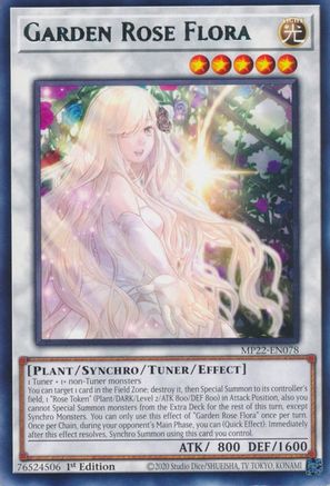Image of Garden Rose Flora (MP22-EN078) - 2022 Tin of the Pharaoh's Gods 1st Edition