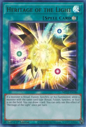 Image of Heritage of the Light (MP22-EN186) - 2022 Tin of the Pharaoh's Gods 1st Edition