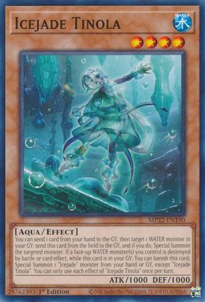 Image of Icejade Tinola (MP22-EN190) - 2022 Tin of the Pharaoh's Gods 1st Edition