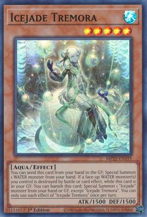 Image of Icejade Tremora (MP22-EN191) - 2022 Tin of the Pharaoh's Gods 1st Edition